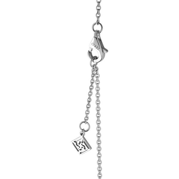 DAMASCUS SWORD Pendant in White Gold with Diamonds - Image 2