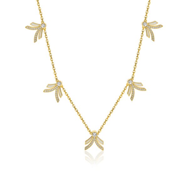 NIX Choker in Yellow Gold with Diamonds