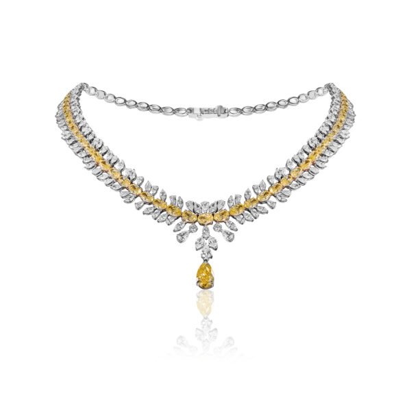 HIGH-END JEWELRY Necklace with Lab Grown Diamonds