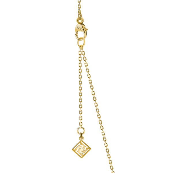 NIX Pendant in Yellow Gold with Diamonds - Image 2