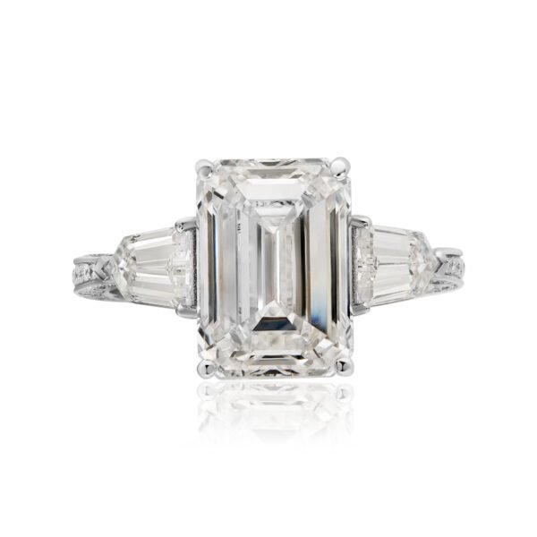 CLASSIC Ring in White Gold with Lab Grown Diamonds - Image 2
