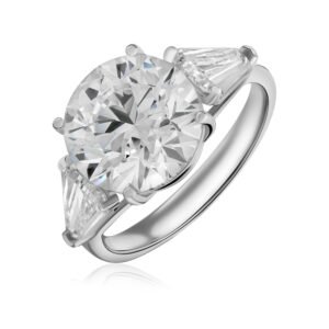 CLASSIC Ring in White Gold with Lab Grown Diamonds