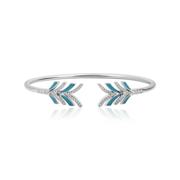 NIX Bracelet in White Gold with Diamonds - Image 2