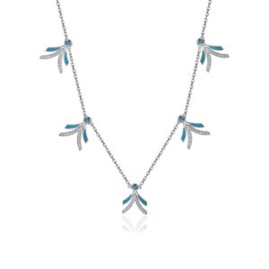 NIX Choker in White Gold with Diamonds