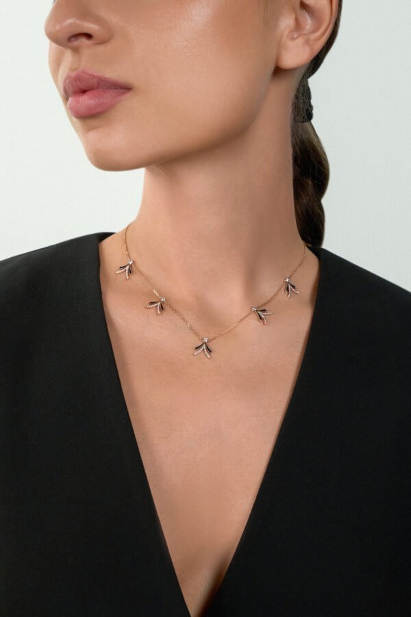 NIX Choker in Rose Gold with Diamonds - Image 2