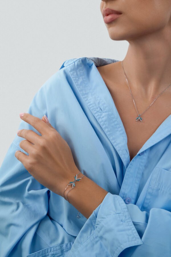 NIX Bracelet In White Gold with Diamonds - Image 2