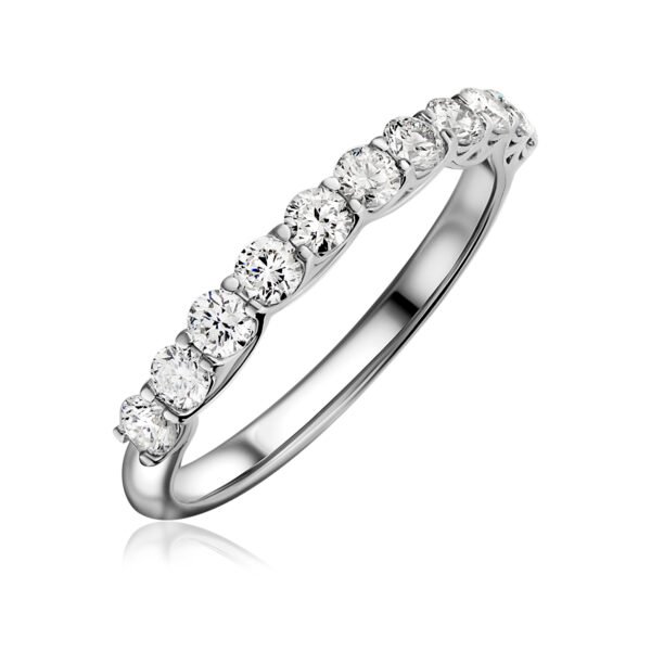 CLASSIC Ring in White Gold with Lab Grown Diamonds