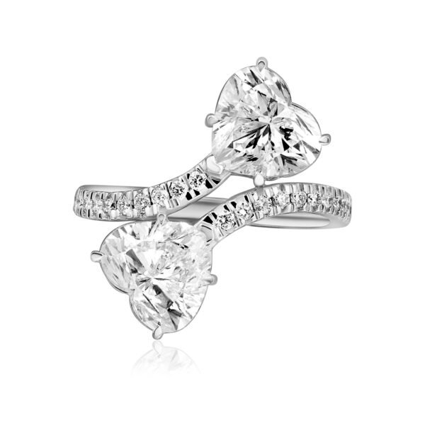 CLASSIC Ring in White Gold with Lab Grown Diamonds - Image 2