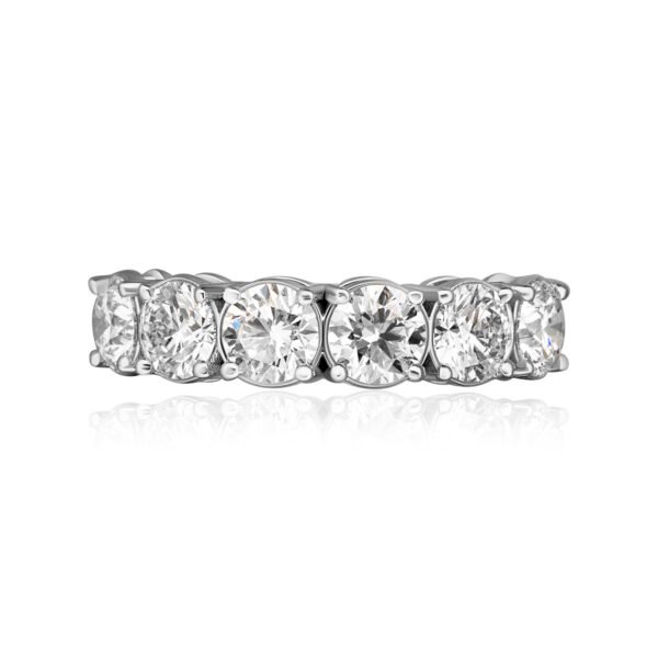 CLASSIC Ring in White Gold with Lab Grown Diamonds - Image 2