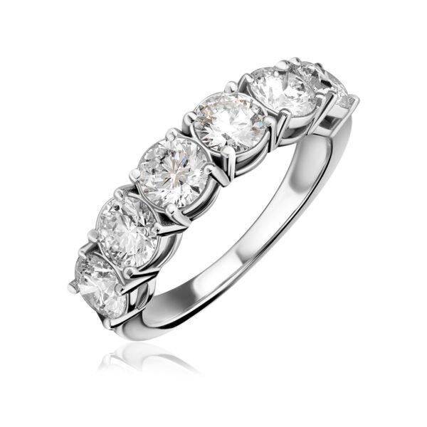 CLASSIC Ring in White Gold with Lab Grown Diamonds