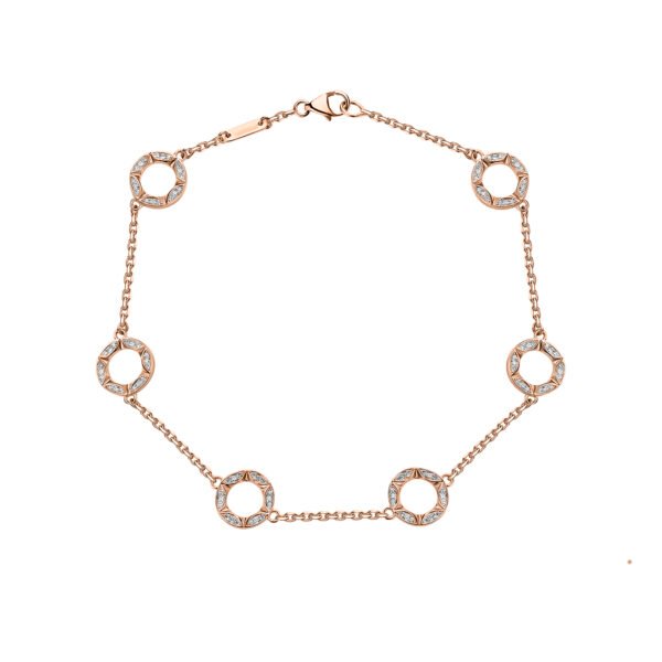 Sunshine Bracelet In Gold with Diamonds - Image 2