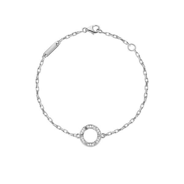 Sunshine Bracelet in White Gold with Diamonds