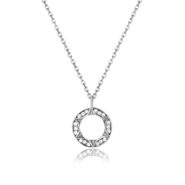 Sunshine Pendant in Gold with Diamonds
